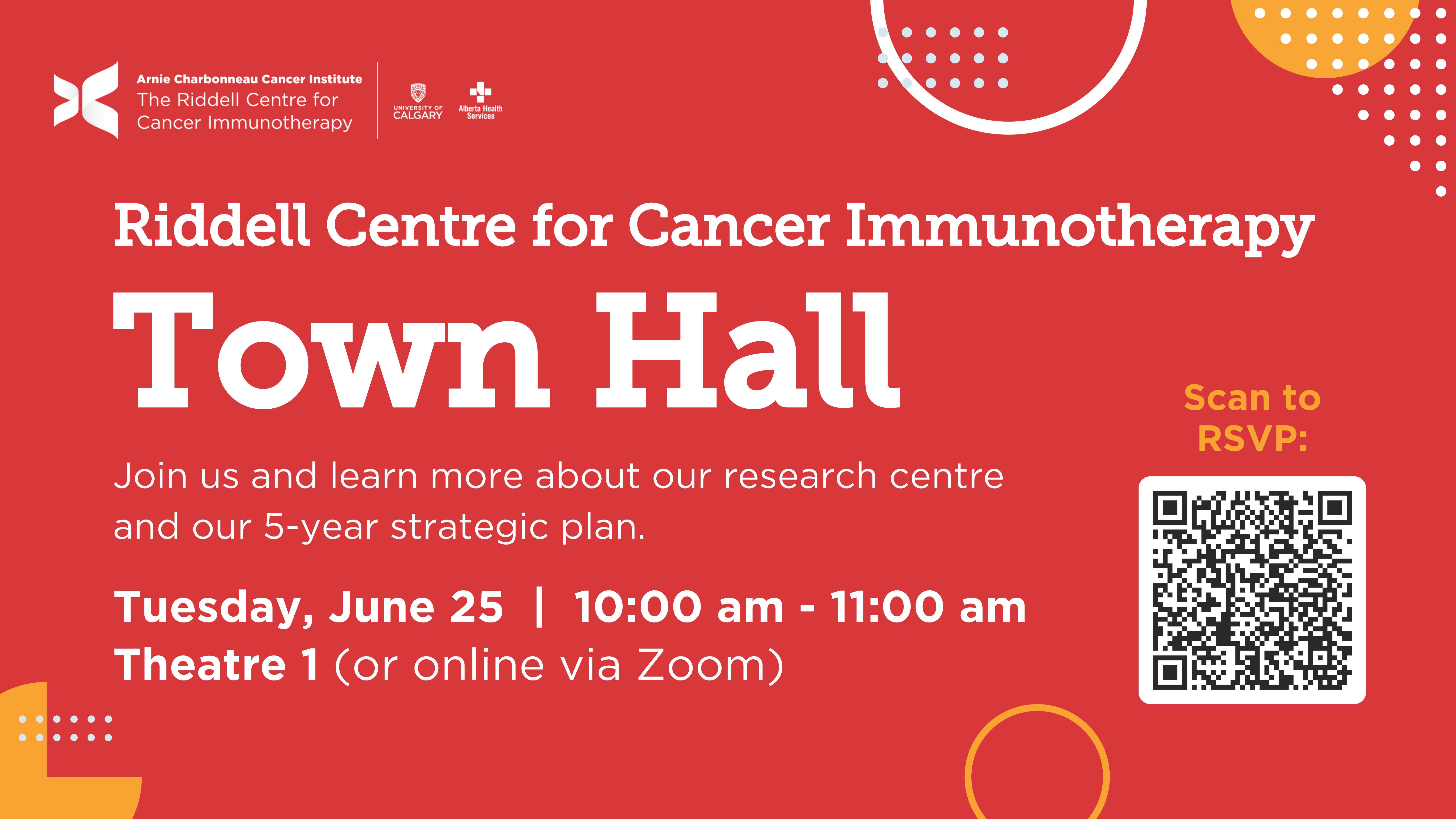 Charbonneau Riddell Centre for Cancer Immunotherapy Town Hall June 25.jpg